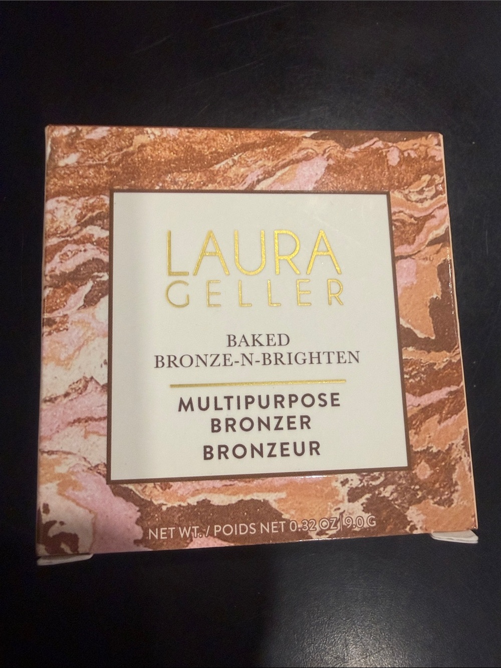 LauraGeller Baked Bronze-N-Brighten Multipurpose Bronzer 0.32oz/medium color/new